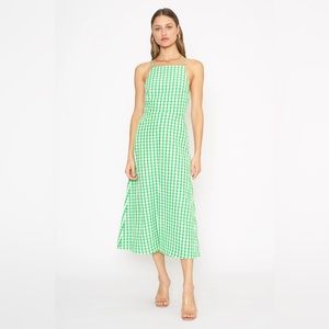 Louna (4SI3NNA) Kattia MIDI Gingham Dress